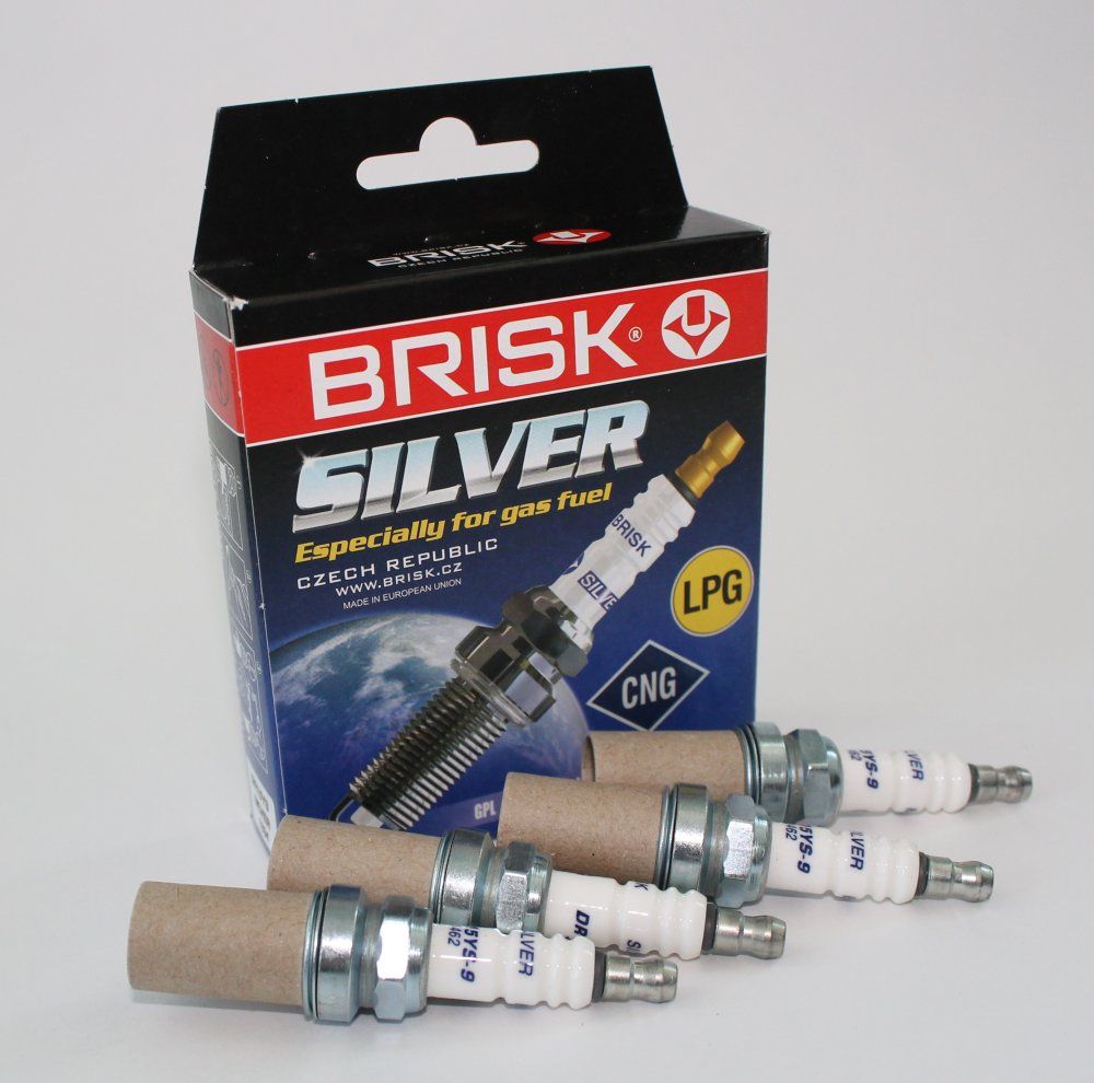 BRISK LR15YS Свечи зажигания LR 15 YS LPG (SILVER) под Газ серебр. 8 клап.